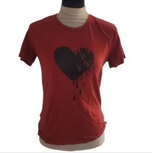 Red Heart Graphic Top